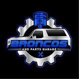 Broncos and Parts Garage logo